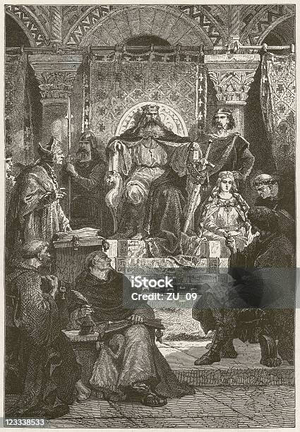 Charlemagne Vecteurs libres de droits et plus d'images vectorielles de Charlemagne - Monarque - Charlemagne - Monarque, Empereur, Empereur du Saint-Empire romain
