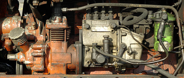 모터 - diesel engine machine part machine 뉴스 사진 이미지
