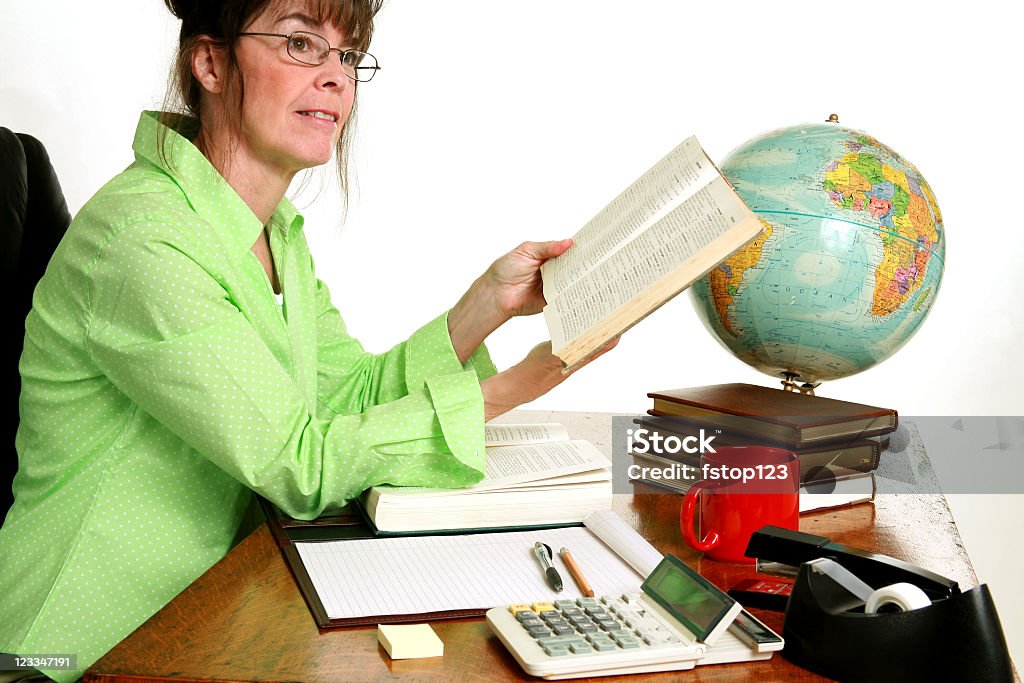 Femme de bureau - Photo de Adulte libre de droits