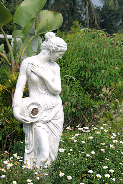 female sculpture stock photo
