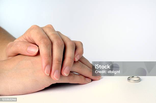 Saving My Ring Stock Photo - Download Image Now - Negative Emotion, Hand, Absence