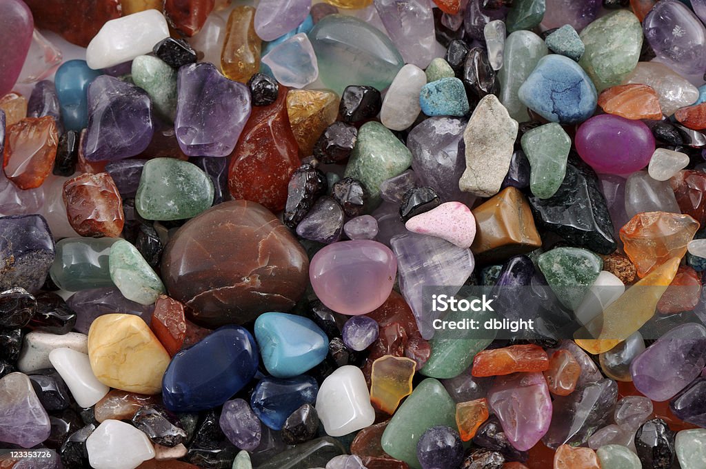 Perle e pietre preziose - Foto stock royalty-free di Ametista