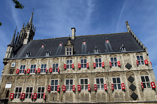 istock side view of Gouda's old town hall 123356090