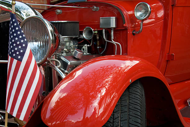 istock Classic 1929 Ford Hot Rod Close-up 123356875