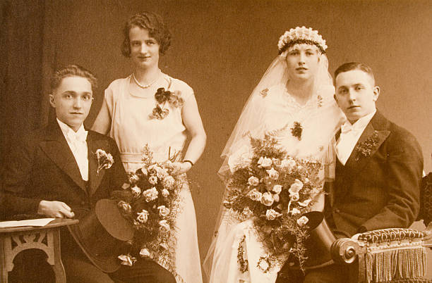 istock Vintage wedding photography 123358312