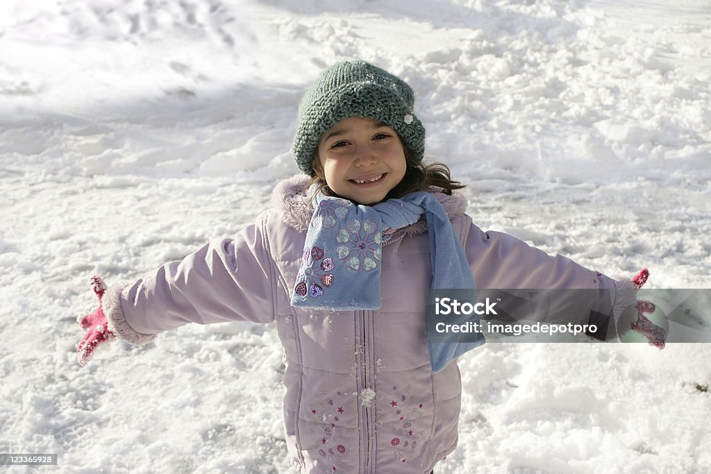 Szczęśliwa dziewczynka - Zbiór zdjęć royalty-free (Dziecko)