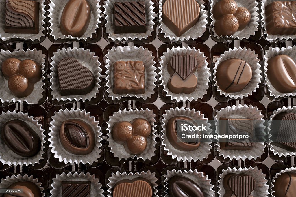 Cioccolatini - Foto stock royalty-free di Cioccolato