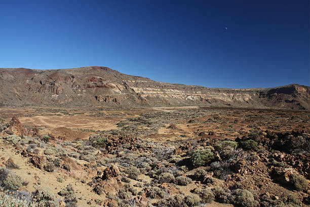 View over empty parts of the Caldera de las Ca