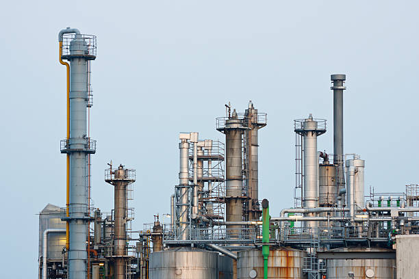 istock Evening Chemical Plant 123375611
