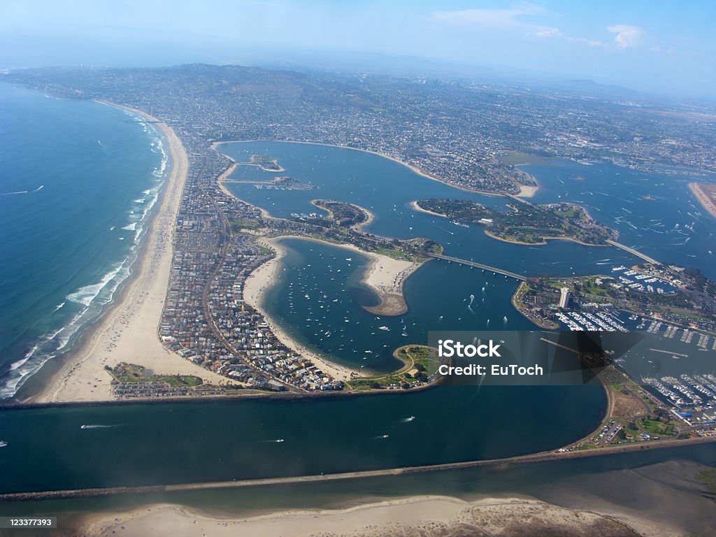 Luftbild von San Diego, CA - Lizenzfrei USA Stock-Foto