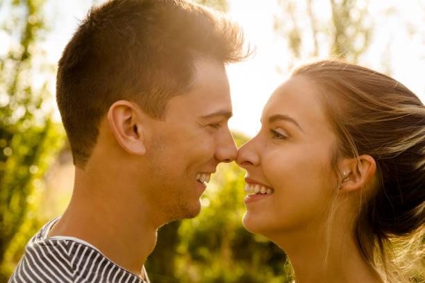 istock Perfect moment for a kiss 1233805417