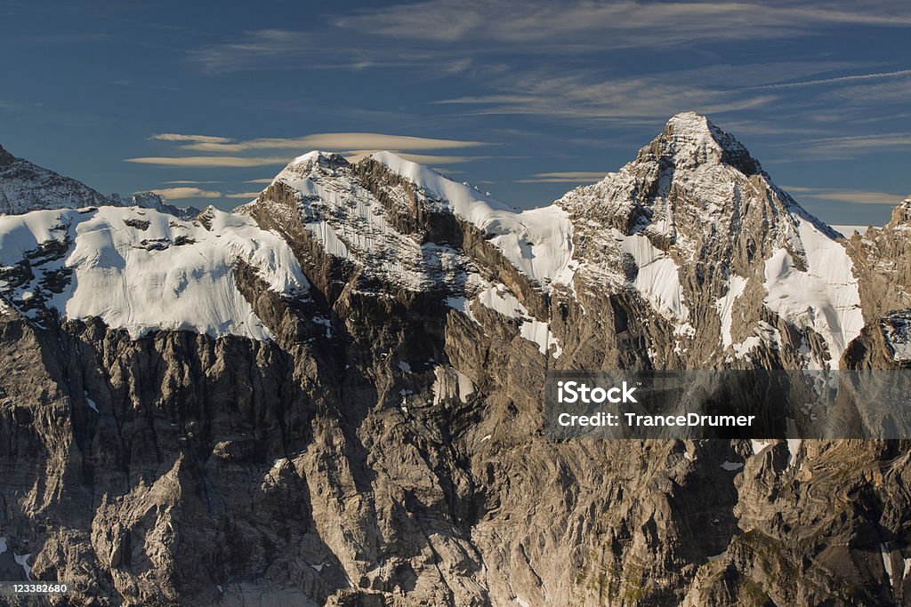 Vista da Montanha Schilthorn - Foto de stock de Schilthorn royalty-free