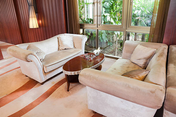 istock Living room with sofa and table 123383574