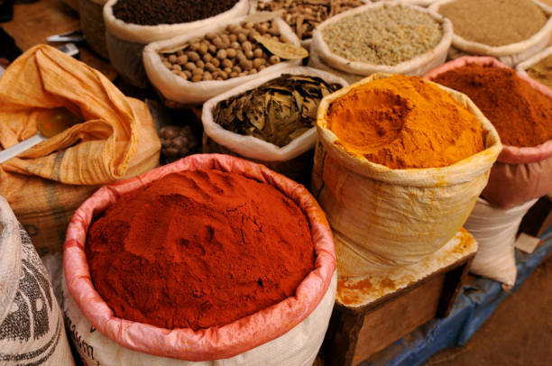 istock Spices in Market 123384451