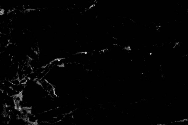 istock Abstract black marble texture nature background with scratches for design. 1233872972