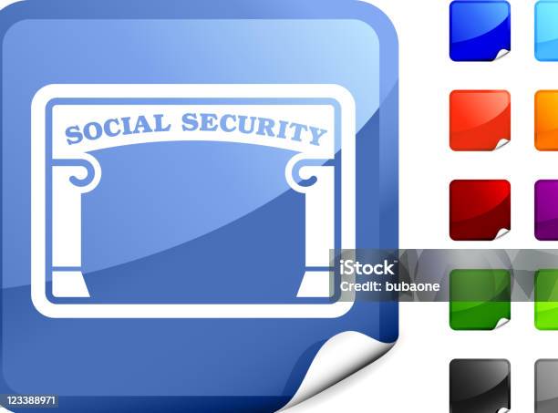 Carte De Sécurité Sociale Internet Vectorielles Libres De Droits Vecteurs libres de droits et plus d'images vectorielles de Bleu