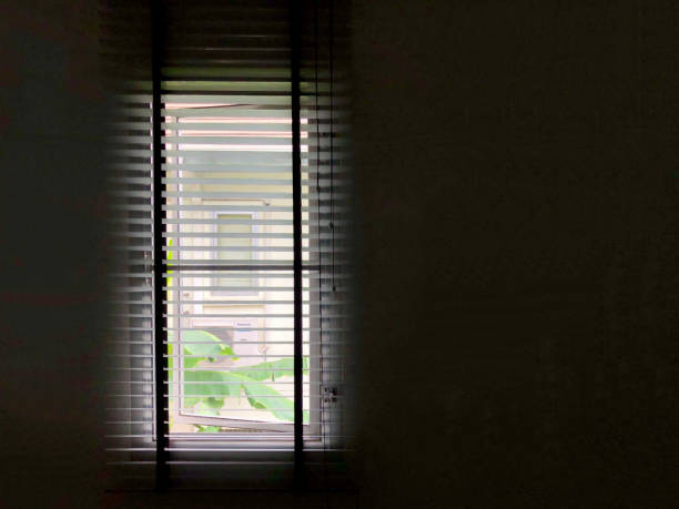 Santa Fe Style: Green Window in Old Orange Wall (Close-Up)
