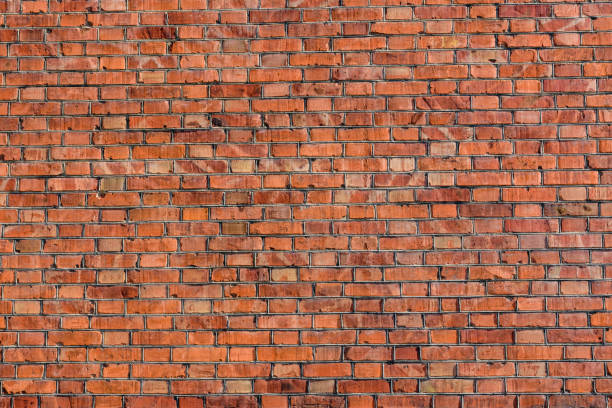 istock Old wall of the red bricks for background 1234196387