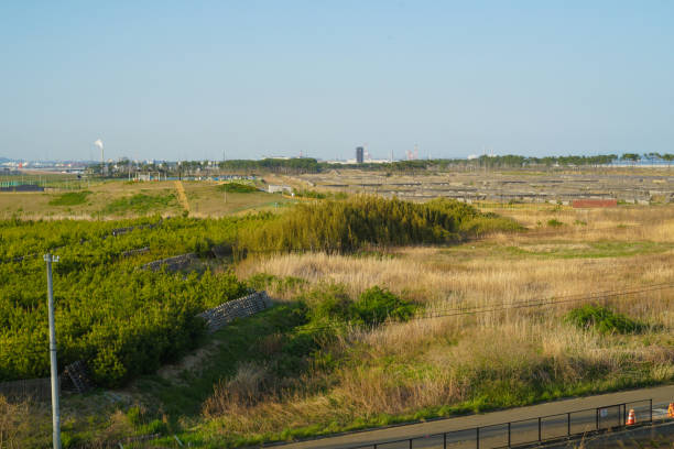 istock Arahama coastal visible from Sendai Arahama Elementary School 1234241127