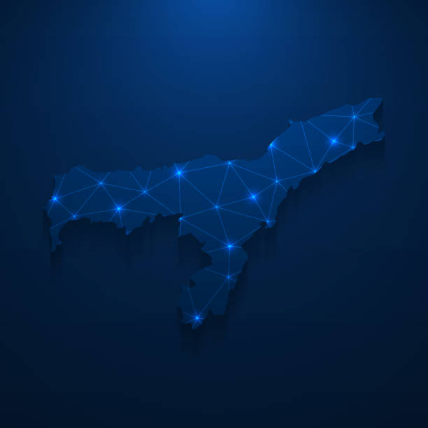 Assam Abstract Map Vector 270+ Assam Map Stock Illustrations, Royalty-Free Vector Graphics & Clip ...