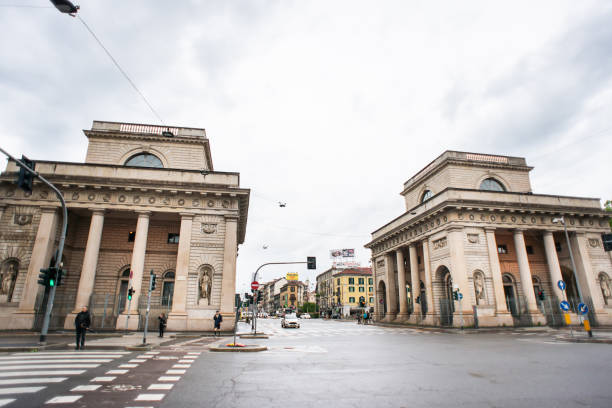 Milan. Italy - May 21, 2019: Venice Gate in Milan. Porta Venezia.