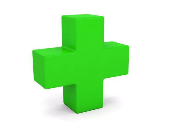 istock Pharmacy green cross pharmacist drugstore 1234512269