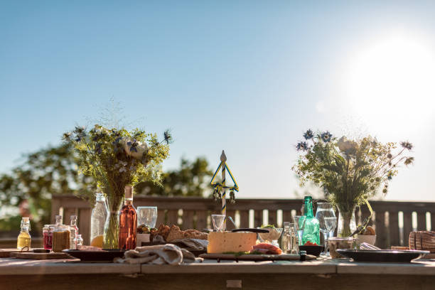 istock Midsummer lunch outdoors 1234521498