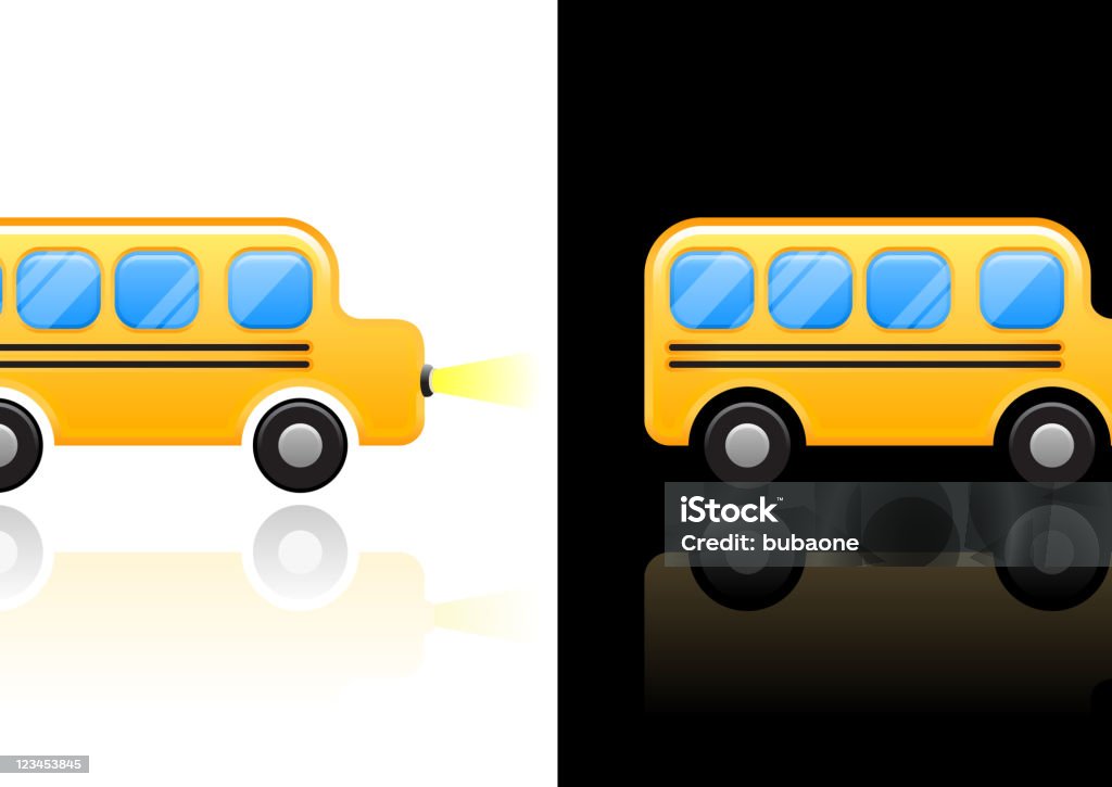 bus scolaire conception - clipart vectoriel de Bus libre de droits