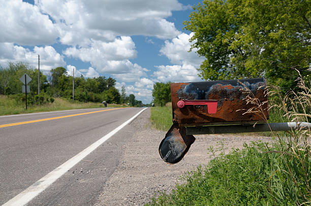 Mailbox Ripped Out 440+ Broken Mailbox Stock Photos, Pictures & Royalty-Free Images - iStock