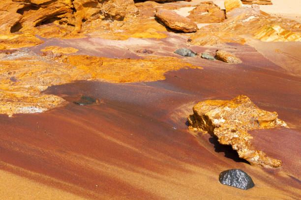 Just stunningly beautiful coloured sands along the West beach of Weligama.