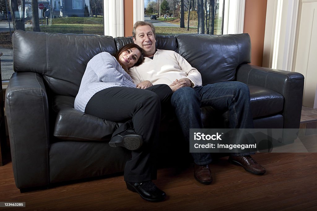 Glückliche Paar - Lizenzfrei Arm in Arm Stock-Foto