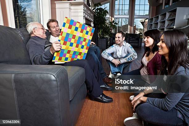 Three Generations Of A Family Sharing Some Quality Time Stock Photo - Download Image Now