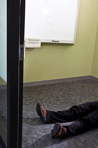 istock Passed Out in Meeting Room 123463677