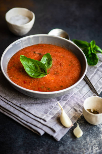 istock Traditional spanish soup gazpacho 1234638028