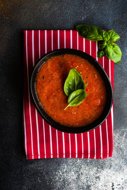 istock Traditional spanish soup gazpacho 1234648362
