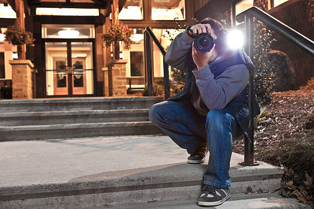 paparazzi - waiting room flash zdjęcia i obrazy z banku zdjęć