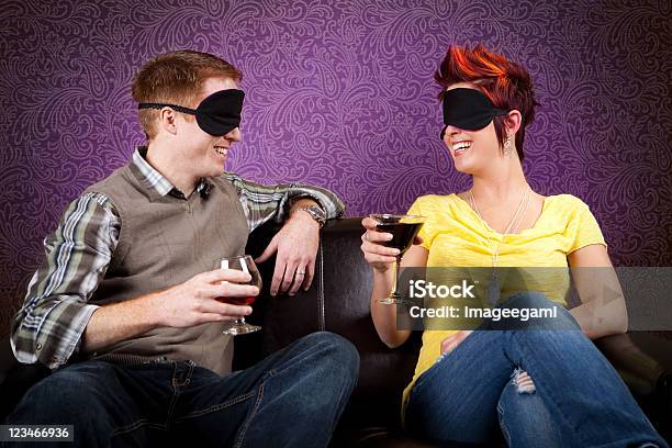 Blind Date Stock Photo - Download Image Now - Blind Date, Blind Man's Bluff, Blinders