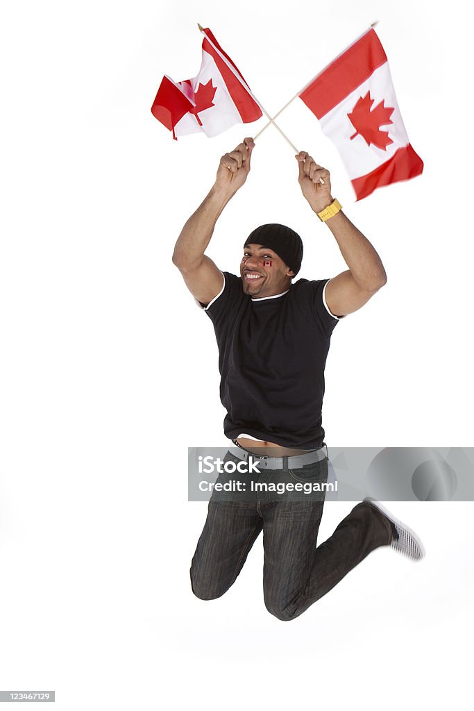 Felice Canada giorno - Foto stock royalty-free di Canada Day