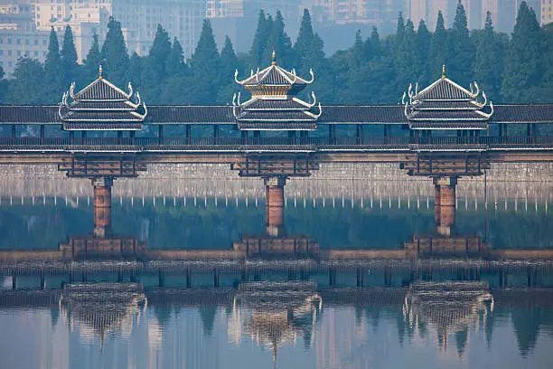 Dong style bridge in ChangSha