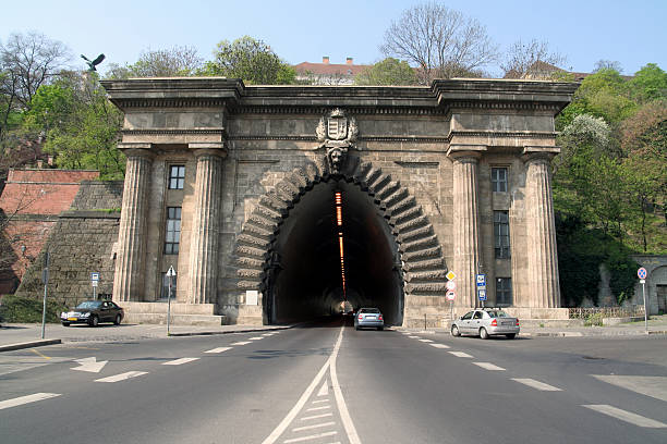 Tunnel stock photo