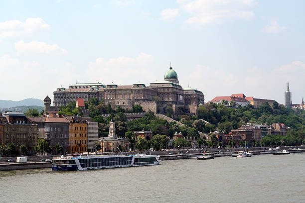 Royal Palace of Buda stock photo