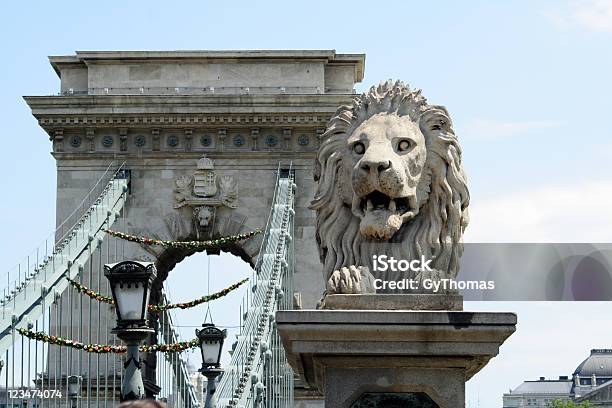 Most Łańcuchowy W Budapeszcie - zdjęcia stockowe i więcej obrazów Bez ludzi - Bez ludzi, Budapeszt, Fotografika