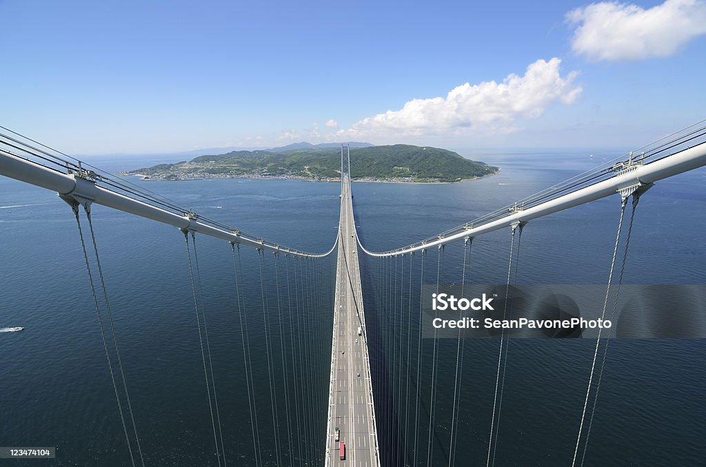 Akashi-Kaikyo - Lizenzfrei Akashi-Brücke Stock-Foto