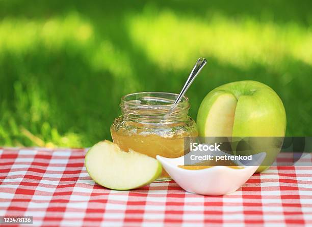 Apple Jam Stock Photo - Download Image Now - Apple - Fruit, Bowl, Color Image