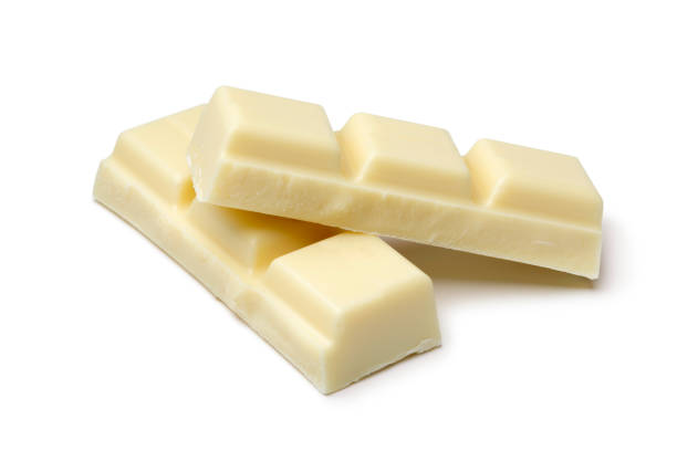 istock Pieces of white chocolat 1234813603