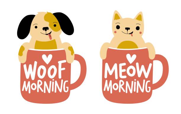 Good Morning Puppy Illustrations, Royalty-Free Vector Graphics & Clip Art -  iStock