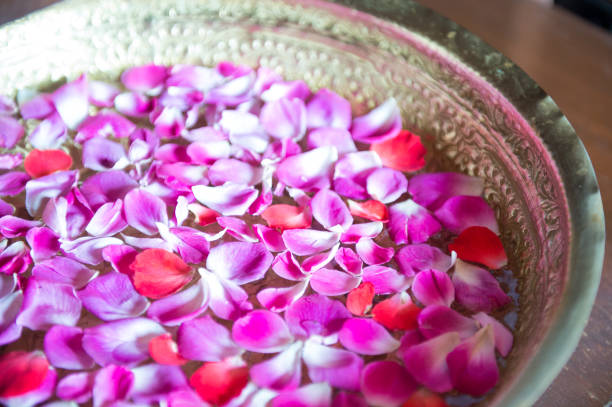 istock Herbal and flowers for spa room concept 1234877601