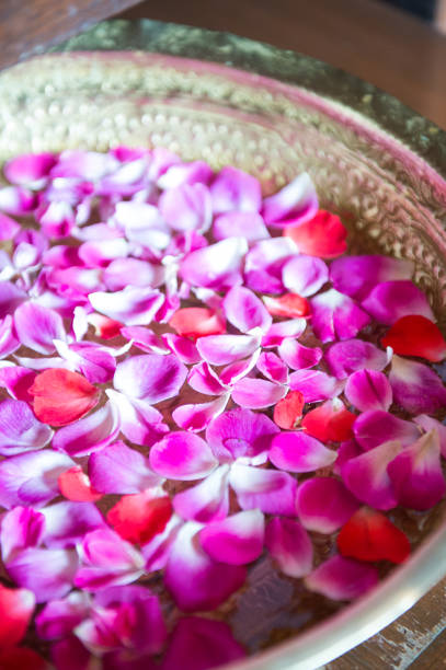 istock Herbal and flowers for spa room concept 1234877774