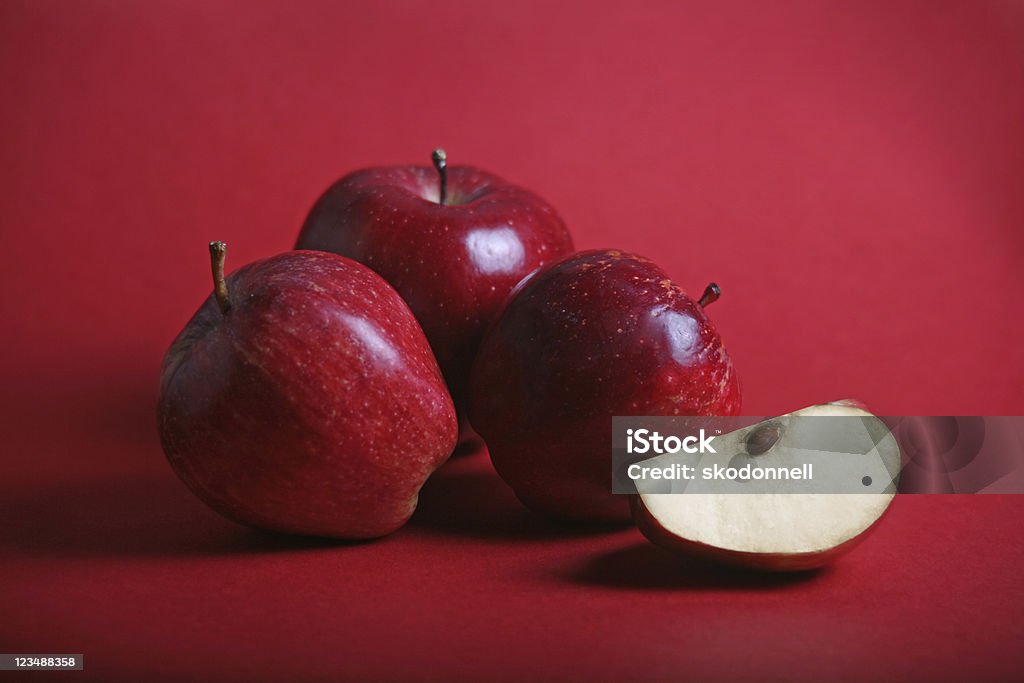 Warstwa jabłka - Zbiór zdjęć royalty-free (Jabłko)