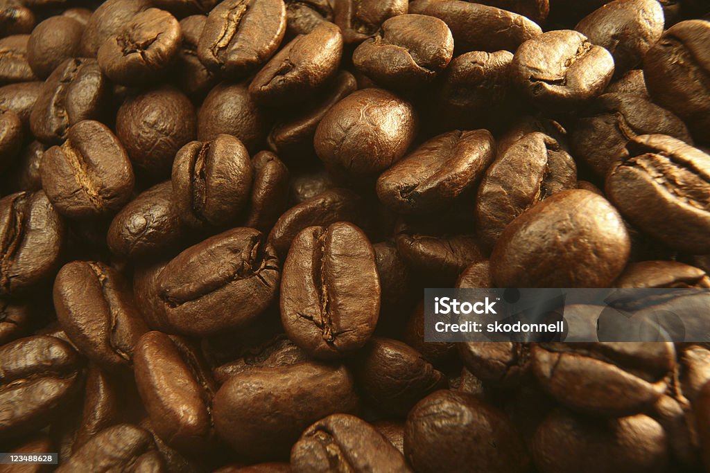 grãos de café - Foto de stock de Assado royalty-free